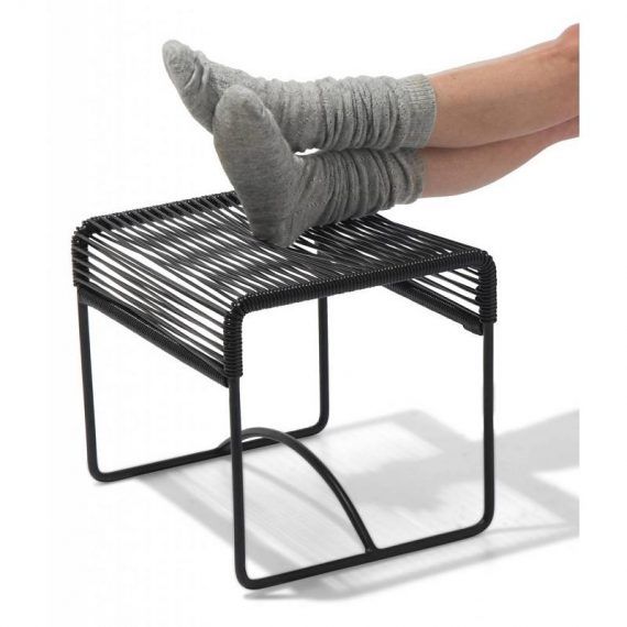 Xalapa bench & footstool Fair Furniture black