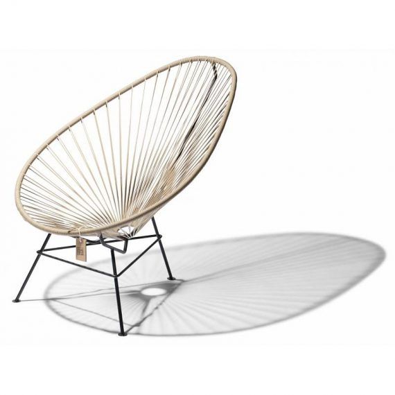 Hand-woven Acapulco chair beige Fair Furniture