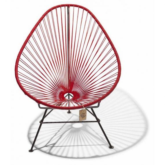 Red Acapulco lounge chair