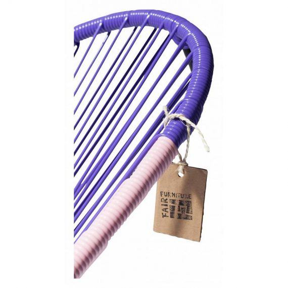 pink & purple pvc cords
