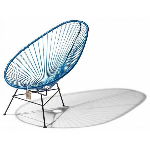 Fair Furniture lounge chair in metallic blue