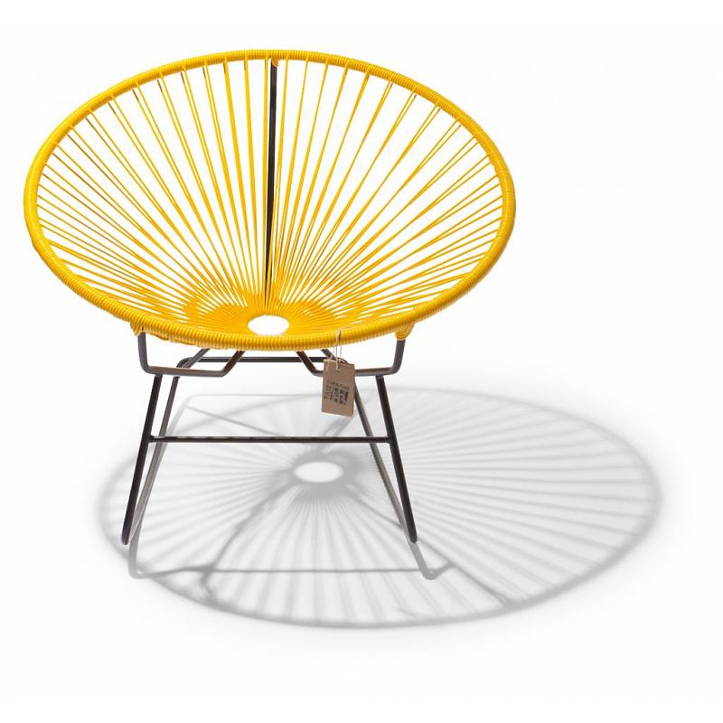 Condesa schommelstoel geel