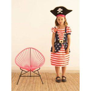 Baby Acapulco stoel zalmroze