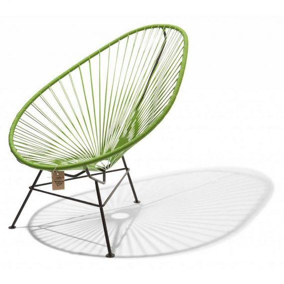 Original Acapulco chair in olive green color 2